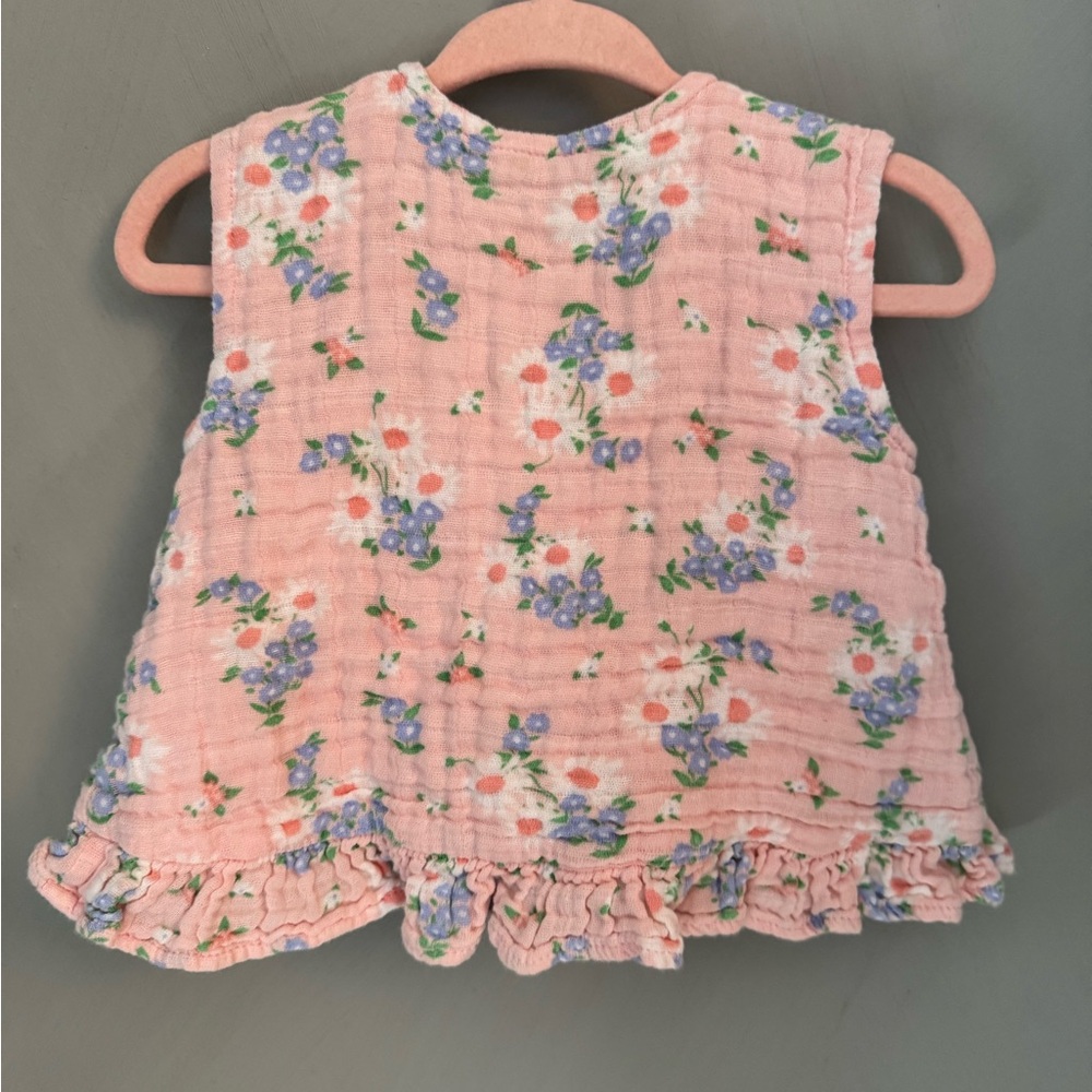 Angel Dear Pink Floral Baby Set